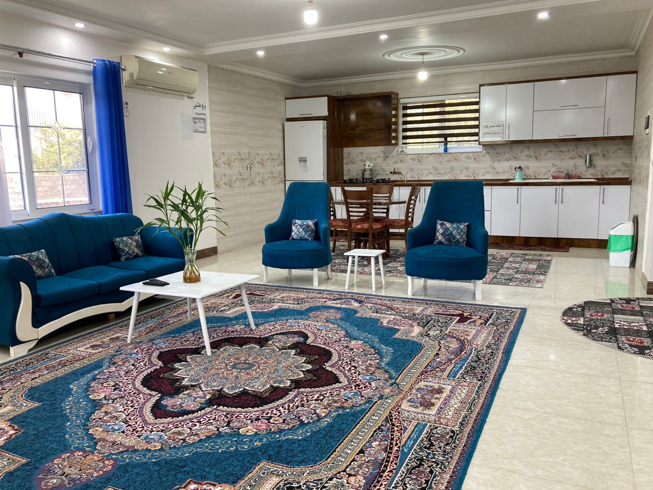 ویلای جنگلی لب رودخونه گیسوم