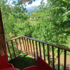 کلبه سوئیسی لب رودخونه گتگسر