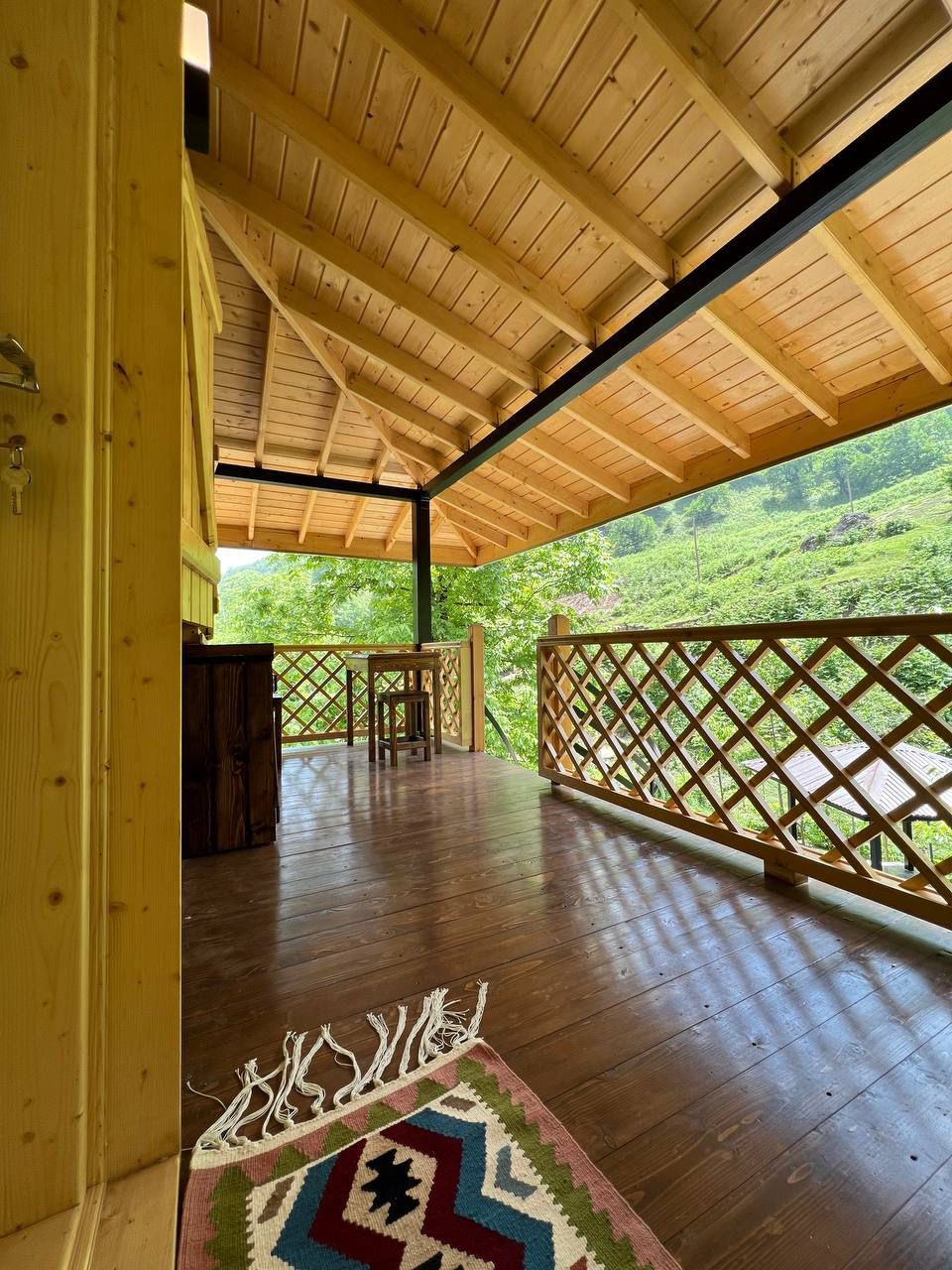 کلبه جنگلی چشمه با جکوزی_طبقه ۲