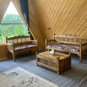 کلبه دوخواب لب دریاچه گیسوم