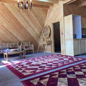 کلبه استخر و جکوزی دار لب دریاچه گیسوم