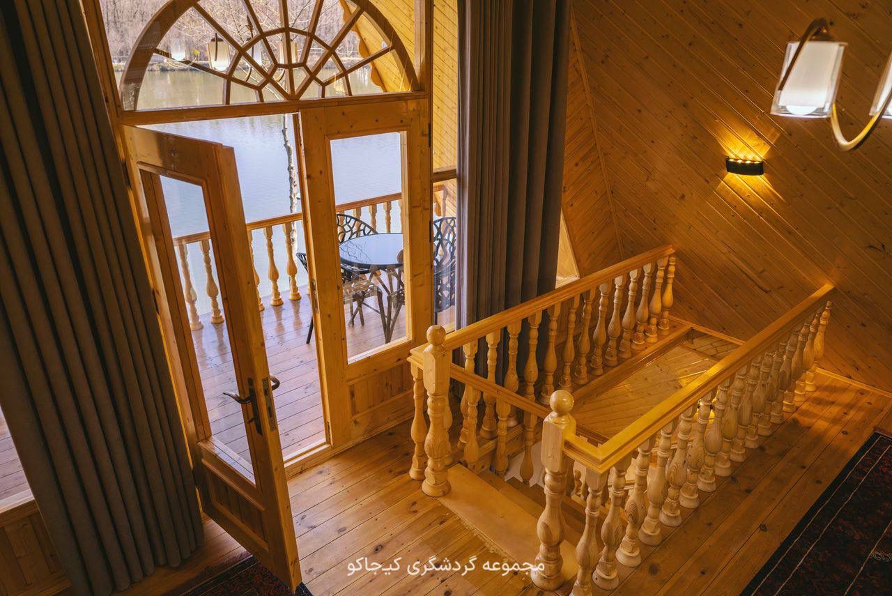 کلبه VIP دوخواب لب دریاچه گیسوم