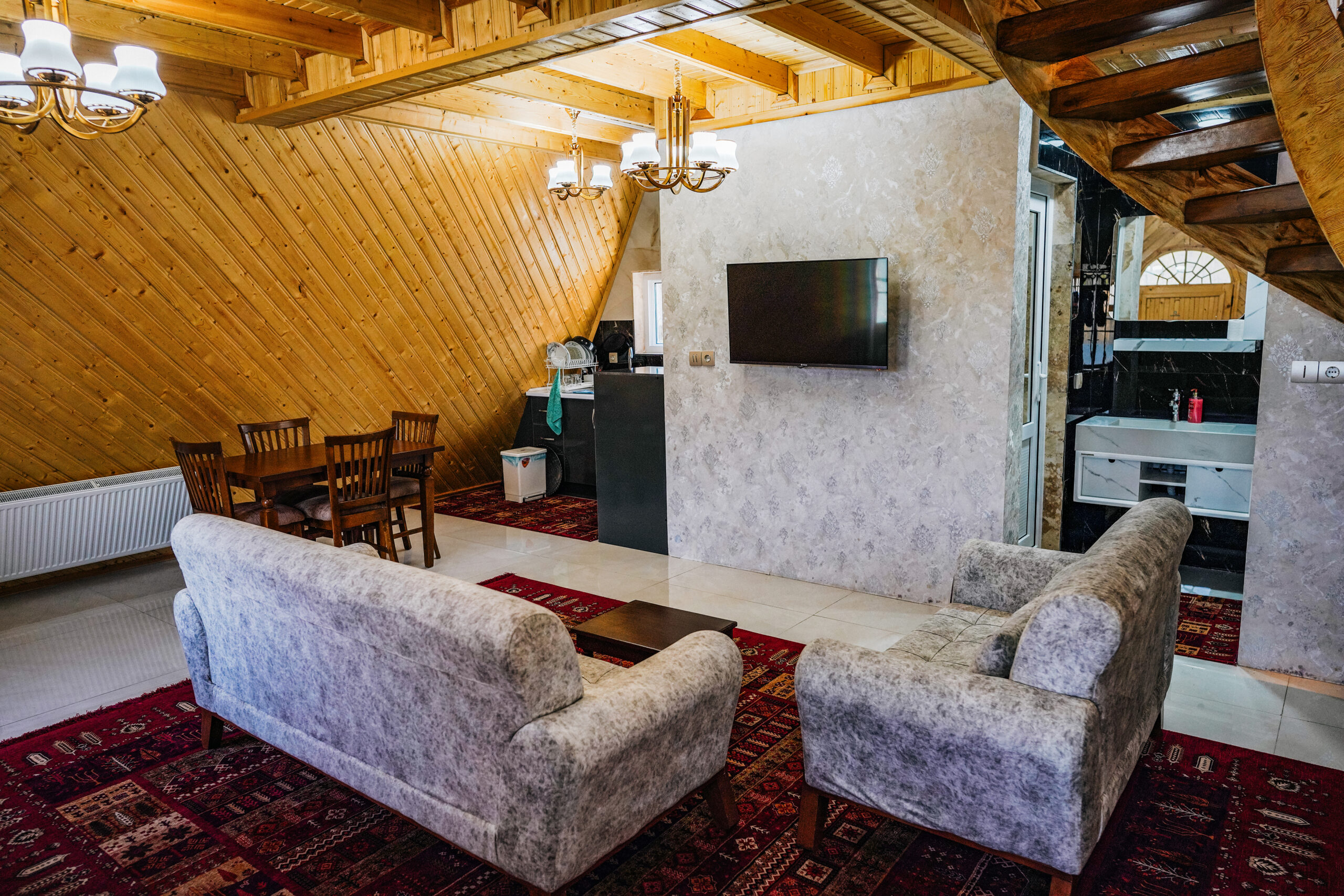 کلبه تکخواب vip لب دریاچه گیسوم