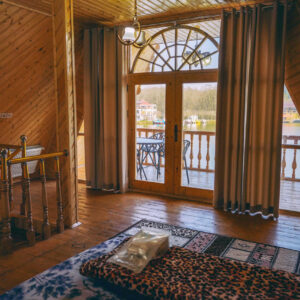 کلبه تکخواب vip لب دریاچه گیسوم