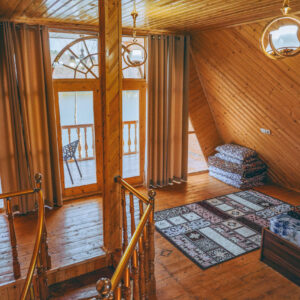 کلبه تکخواب vip لب دریاچه گیسوم