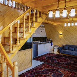 کلبه دوخواب vip لب دریاچه گیسوم