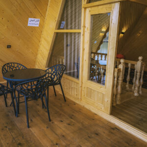 کلبه دوخواب vip لب دریاچه گیسوم