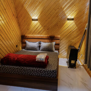 کلبه دوخواب vip لب دریاچه گیسوم