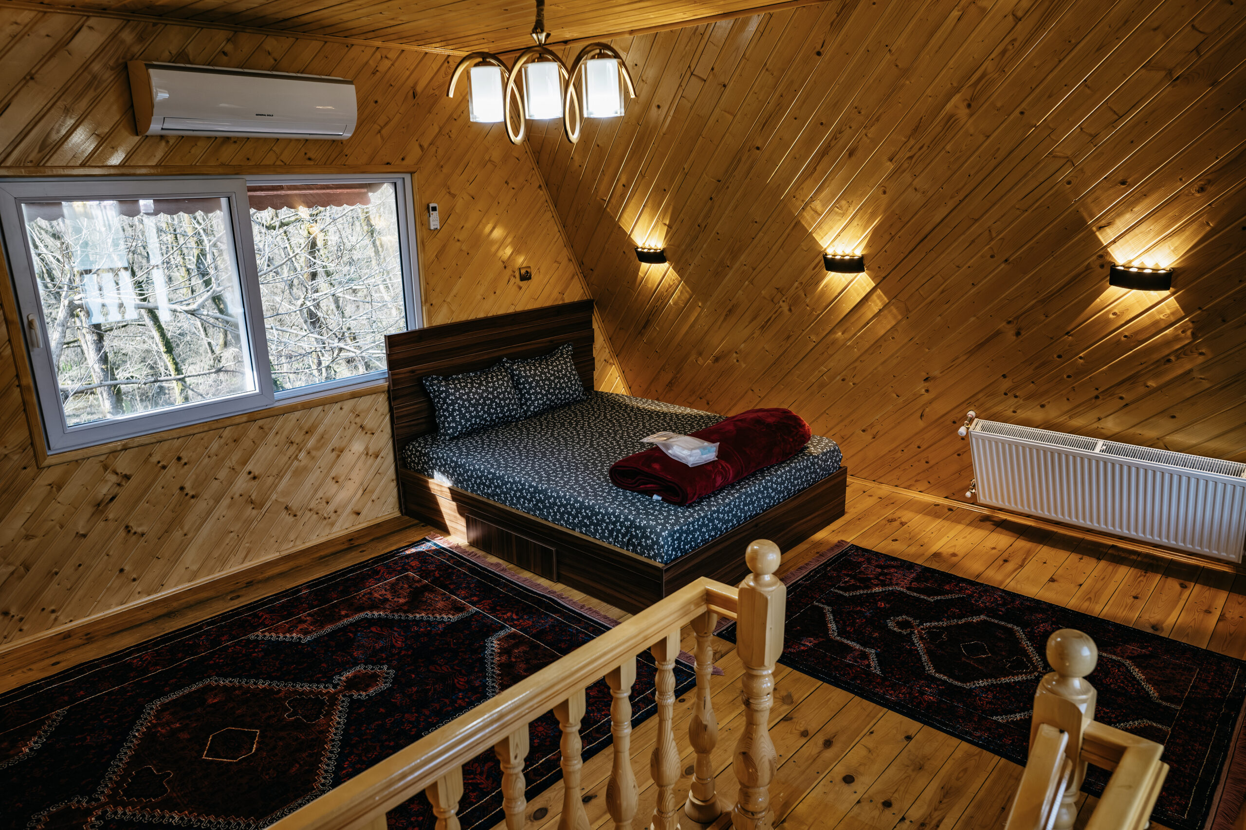 کلبه دوخواب vip لب دریاچه گیسوم