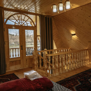 کلبه دوخواب vip لب دریاچه گیسوم