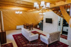 کلبه VIP تکخواب لب دریاچه گیسوم