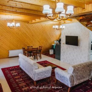 کلبه VIP تکخواب لب دریاچه گیسوم