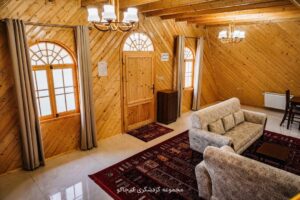 کلبه VIP تکخواب لب دریاچه گیسوم