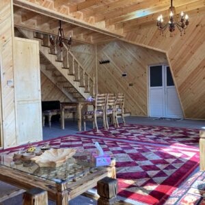 کلبه استخر و جکوزی دار لب دریاچه گیسوم