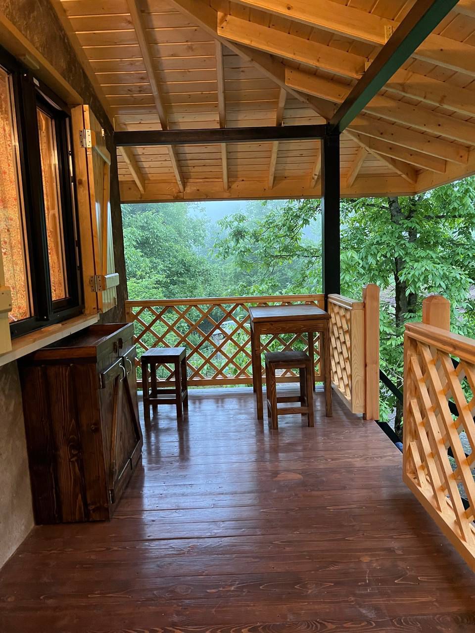 کلبه جنگلی چشمه با جکوزی_طبقه ۲