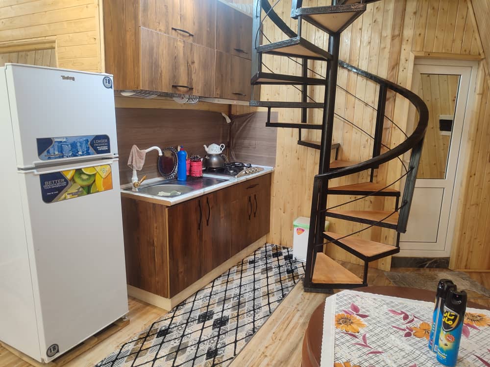 کلبه سوئیسی لب رودخونه گتگسر