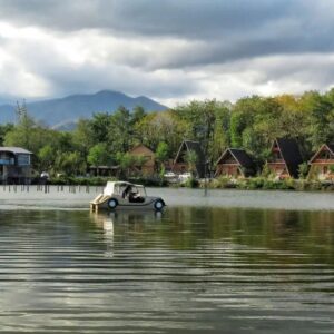 کلبه دوخواب vip لب دریاچه گیسوم