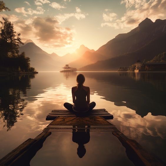 تجربه مدیتیشن در طبیعت