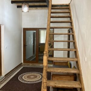 کلبه سوئیسی استخردار با منظره جنگل